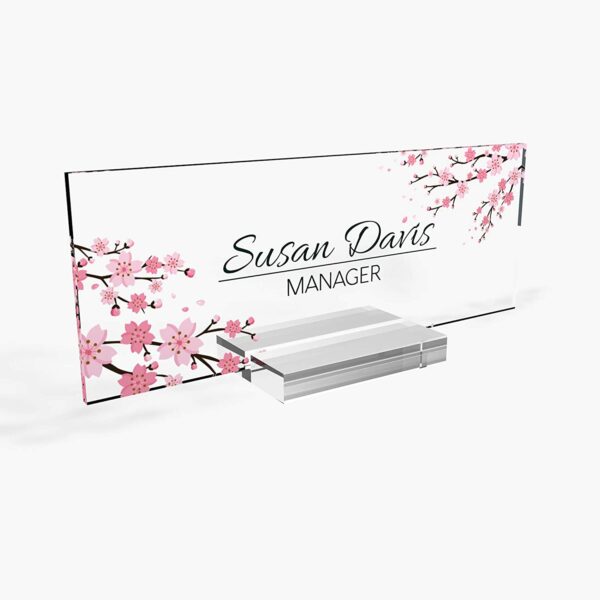 Personalized Acrylic Nameplate Desk Decor Office Unique Gift For Him And Her Occasion Boss Teacher Friend - Image 2