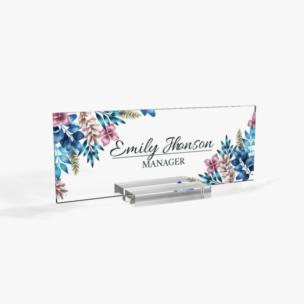 Personalized Name Desk Plate Custom Nameplate Office Name Sign Business Desk Name Desk Decor For Women Appreciation Gift Manager & Boss Gift - Image 3