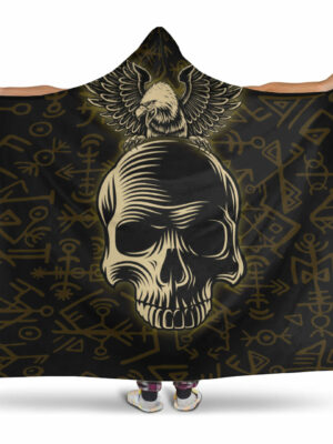 Personalized Viking Hooded Blanket