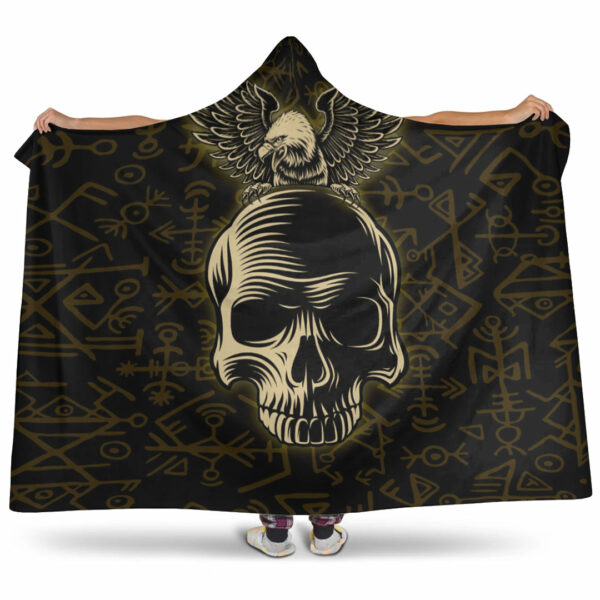 Personalized Viking Hooded Blanket