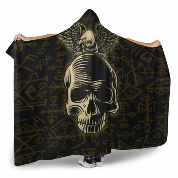 Personalized Viking Hooded Blanket - Image 2