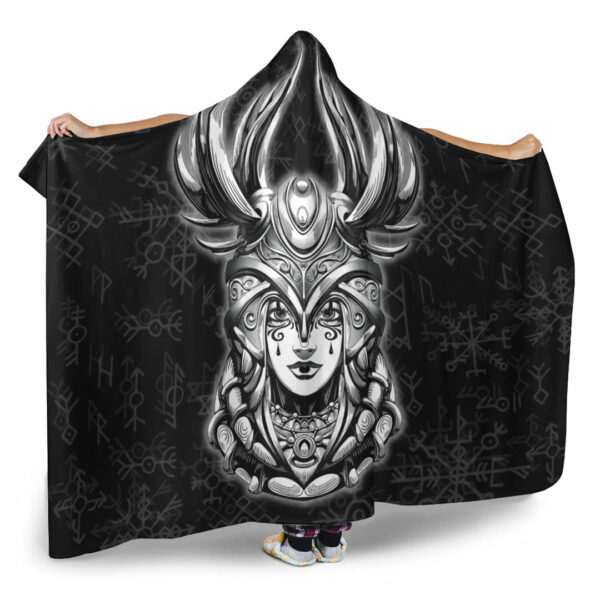 Personalized Viking Hooded Blanket, Hooded Blanket - Image 2