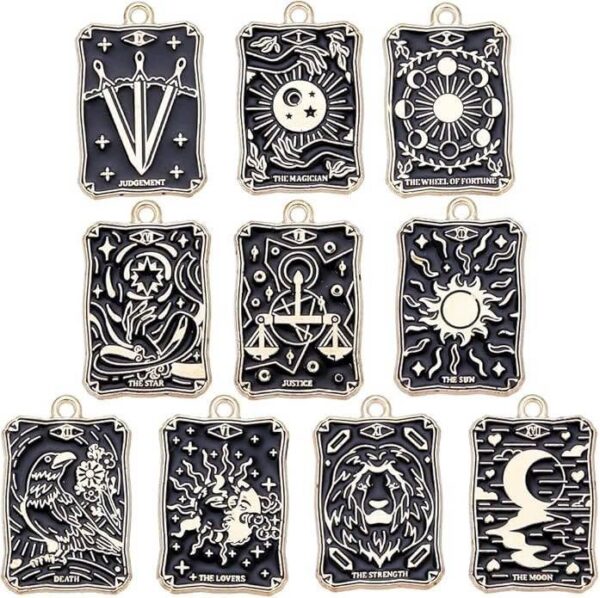 Set 20 Pcs Custom Acrylic Charms Vintage